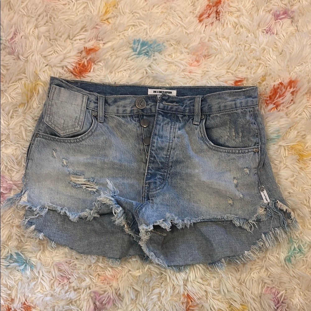 One X One Teaspoon shorts EUC!